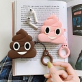 Funny Poo Poo Airpods Case | Silicone Case for Apple AirPods 1 and 2 only
